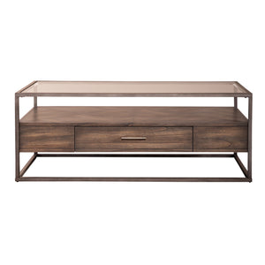 Liberty Furniture Jamestown Tobacco Rectangular Cocktail Table