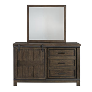 Liberty Furniture Thornwood Hills Rock Beaten Gray Mirror