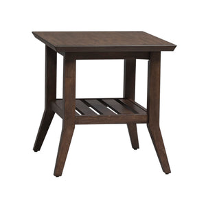 Liberty Furniture 3-Piece Bronze Spice Planked Top Coffee Table Set Summer House