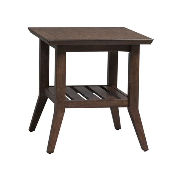 Liberty Furniture 3-Piece Bronze Spice Planked Top Coffee Table Set Summer House