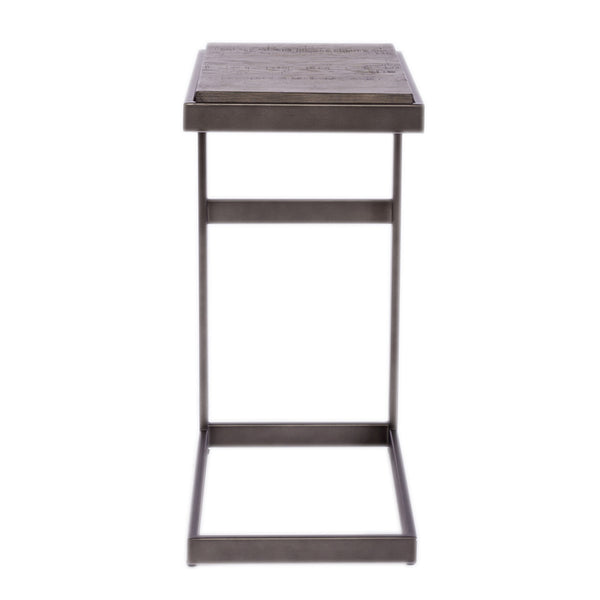 Liberty Furniture Modern View Gauntlet Gray Laptop Table