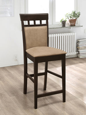 Coaster Gabriel Closed Back Counter Chair Cappuccino