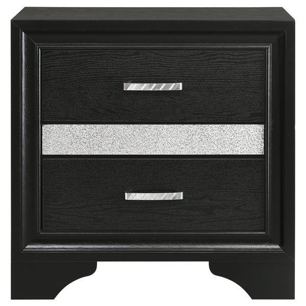Coaster Miranda 4-Piece Queen Bedroom Set Black