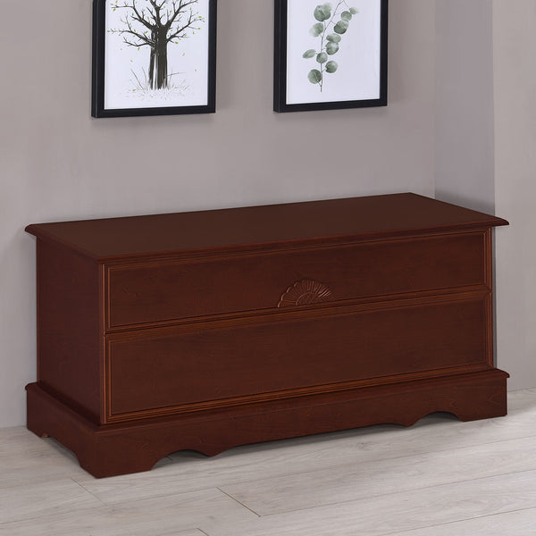 Coaster Paula Cedar Chest Warm Brown