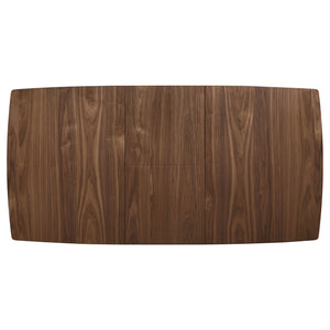 Coaster Alfredo 6-Piece Butterfly Leaf Dining Set Natural Walnut