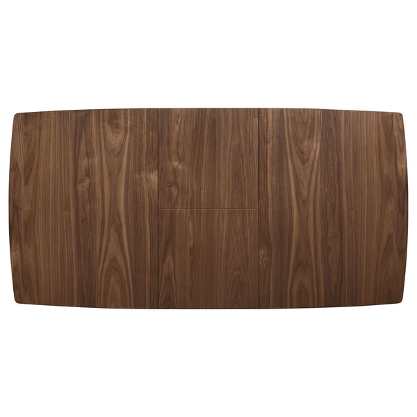 Coaster Alfredo 6-Piece Butterfly Leaf Dining Set Natural Walnut