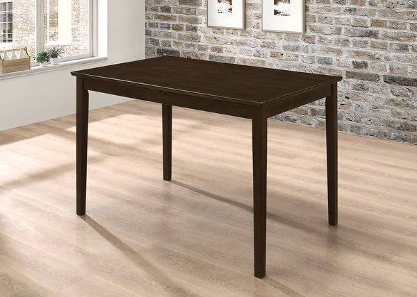 Coaster Guillen 5-Piece Rectangular Dining Table Set Cappuccino