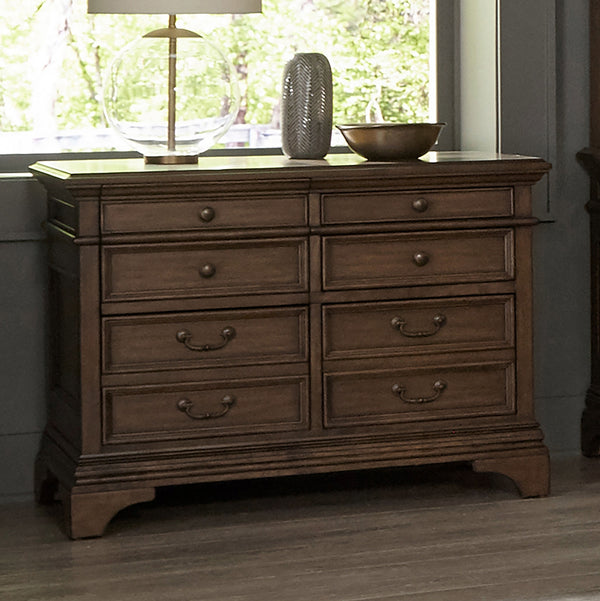 Coaster Hartshill 5-Drawer Home Office File Cabinet Burnished Oak