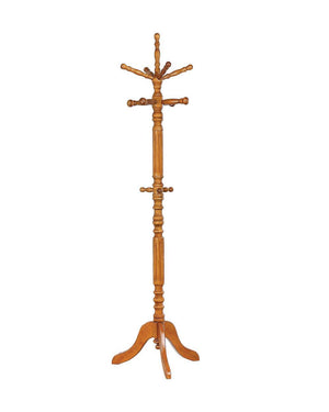 Coaster Coat Rack Tobacco