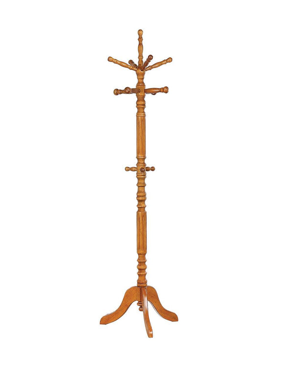 Coaster Coat Rack Tobacco