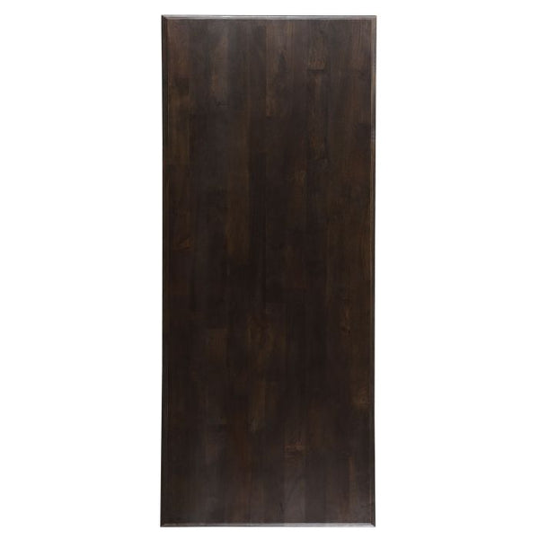 Home Trends Design Nimes 120In Vintage Brown Rectangle Dining Table