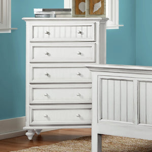 Seawinds Monaco 5-Drawer Blanc Finish Chest