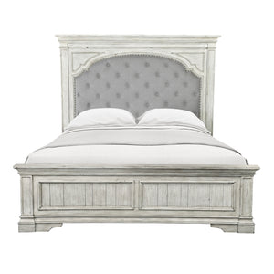 Steve Silver Highland Park King Bed In Cathedral White