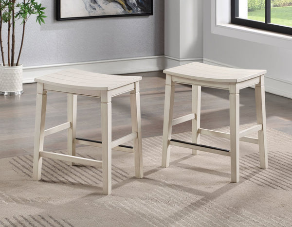 Steve Silver Westlake White 5-Piece Counter Set