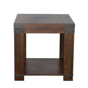 Steve Silver Arusha End Table In Medium Cherry