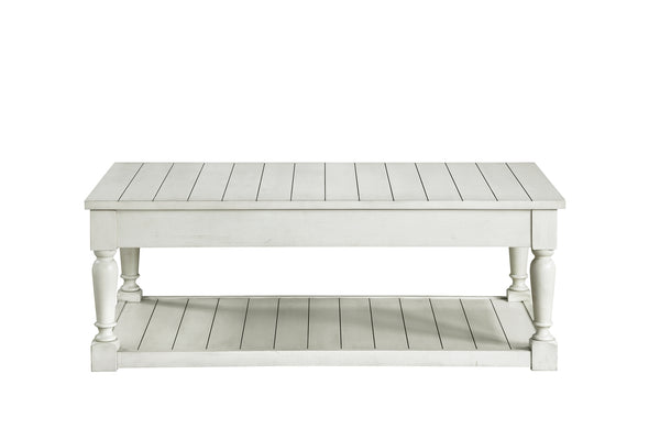 Steve Silver Hemingway Lift-Top Cocktail Table In Alabaster