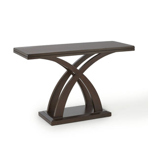 Steve Silver Jocelyn Sofa Table In Espresso Cherry
