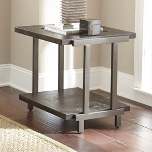 Steve Silver Terrell Smokey Brown End Table