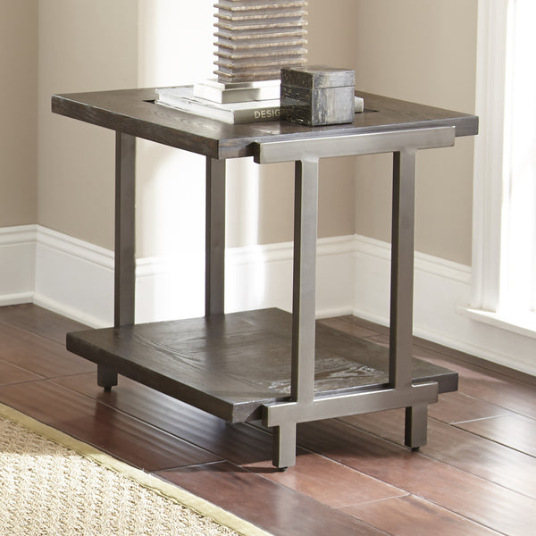 Steve Silver Terrell Smokey Brown End Table
