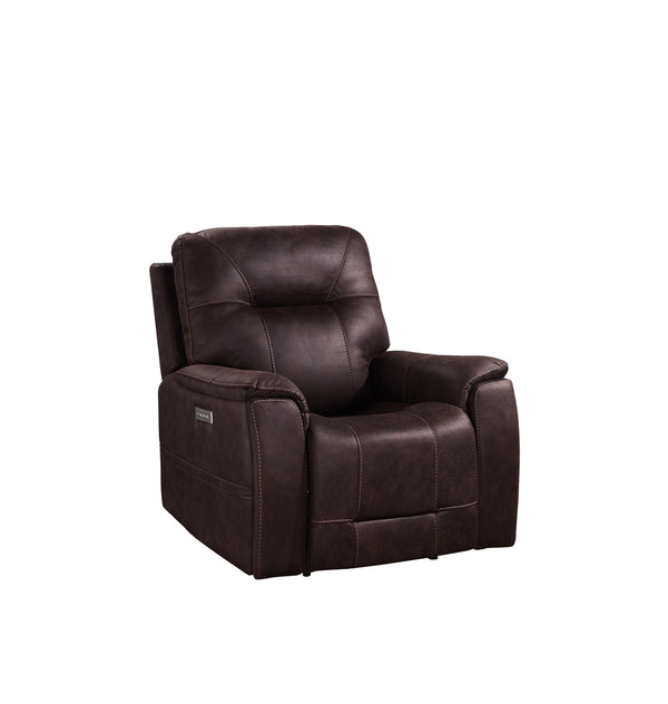 Steve Silver Lexington Triple-Power Recliner In Canyon Walnut