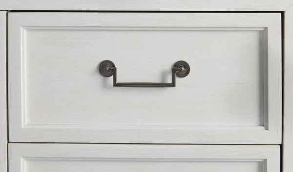 American Woodcrafters Dunescape 2 Door Nightstand Painted White