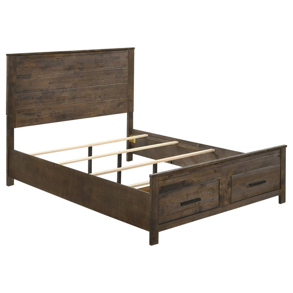 Coaster Woodmont 4-Piece California King Bedroom Set Golden Brown