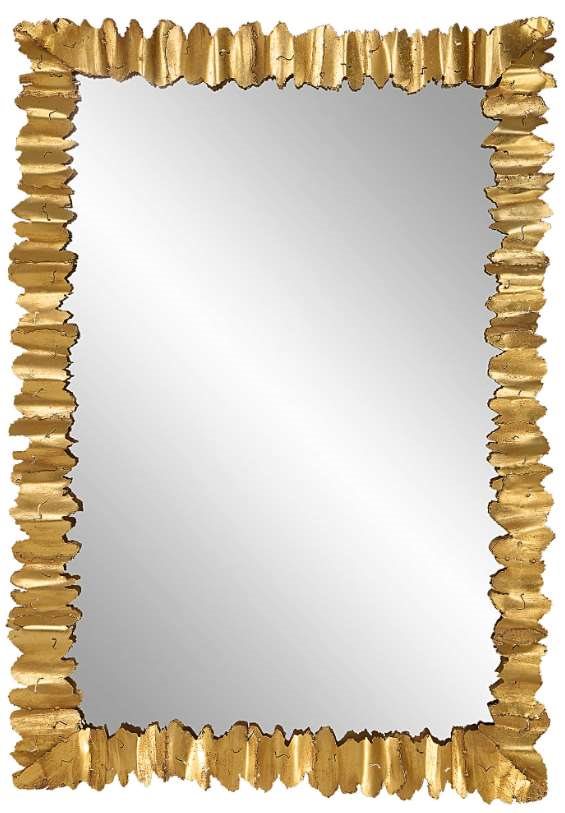 Uttermost Lev Antique Gold Mirror