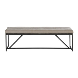 Intercon Eden Dune Rustic Backless Dining Bench