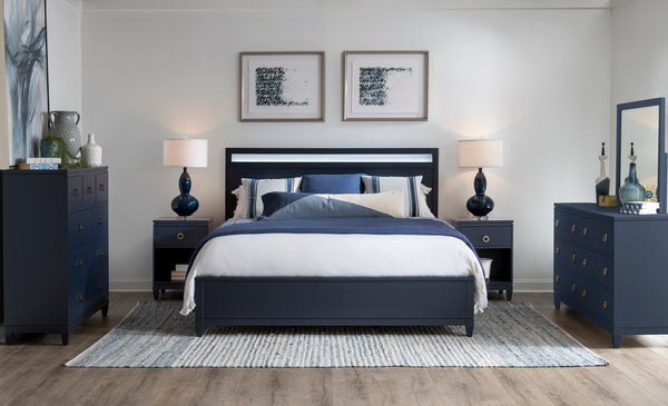 Legacy Classic Dresser Blue Finish Summerland Inkwell