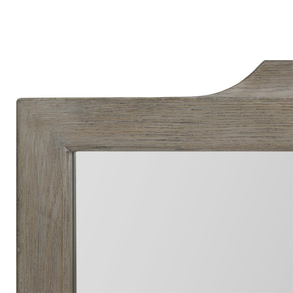 Bernhardt Albion Pewter Landscape Mirror