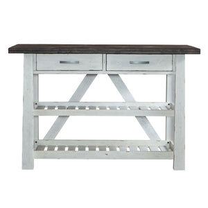 Liberty Furniture Farmhouse Two-Tone White Server