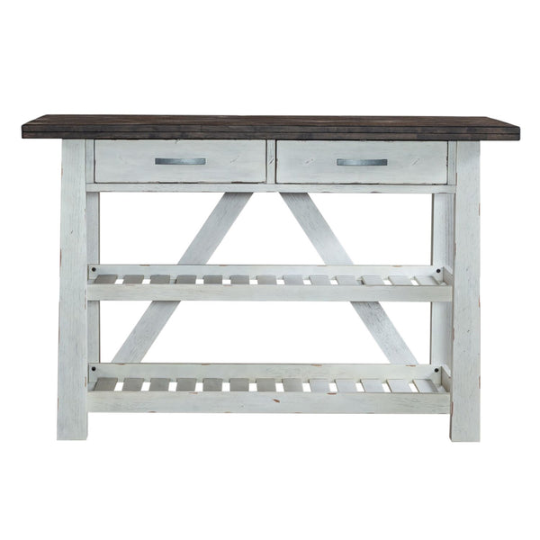Liberty Furniture Farmhouse Two-Tone White Server