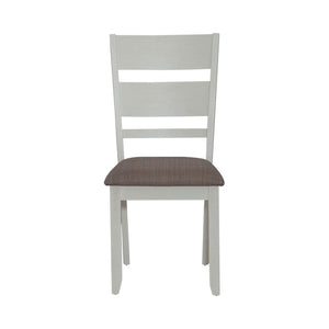 Liberty Furniture Brook Bay Textured White Side Chair