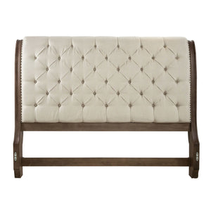 Liberty Furniture Upholstered Sleigh Americana Farmhouse King Headboard