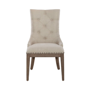 Liberty Furniture Americana Farmhouse Beige/Dusty Taupe Shelter Side Chair