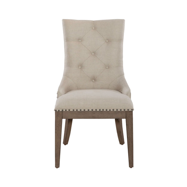 Liberty Furniture Americana Farmhouse Beige/Dusty Taupe Shelter Side Chair