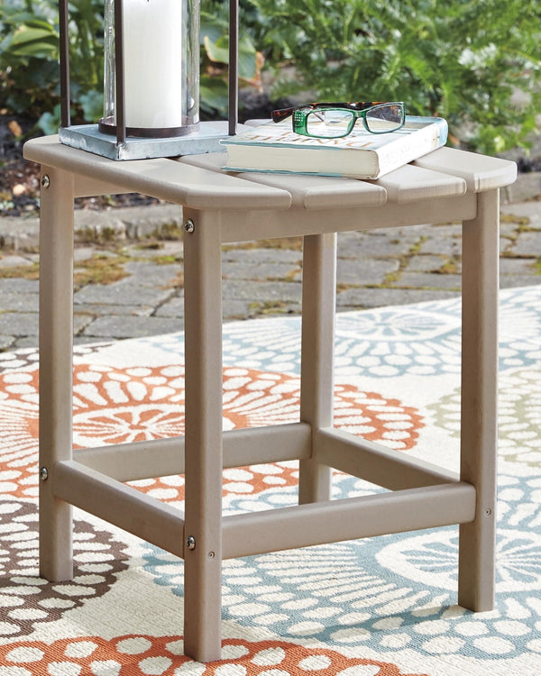 Sundown Treasure Outdoor End Table Driftwood