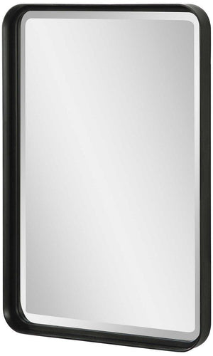 Uttermost Croften Black Vanity Mirror