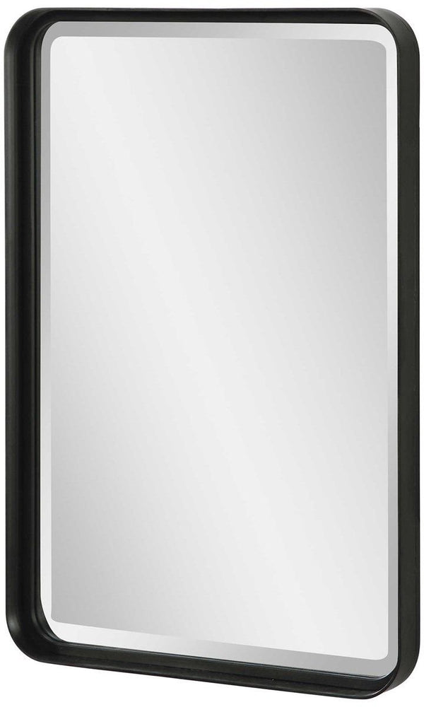 Uttermost Croften Black Vanity Mirror