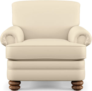 Flexsteel Bay Bridge Beige Leather Chair