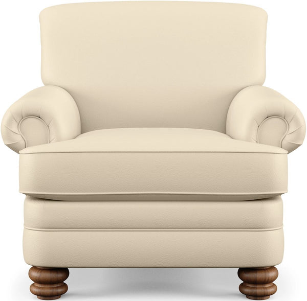 Flexsteel Bay Bridge Beige Leather Chair
