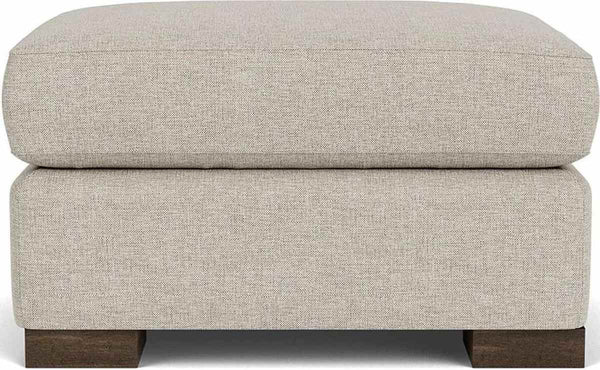Flexsteel Bryant Silver Driftwood Ottoman