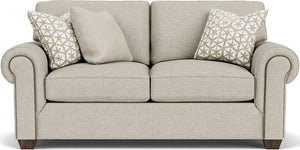 Flexsteel Carson Silver Driftwood Loveseat