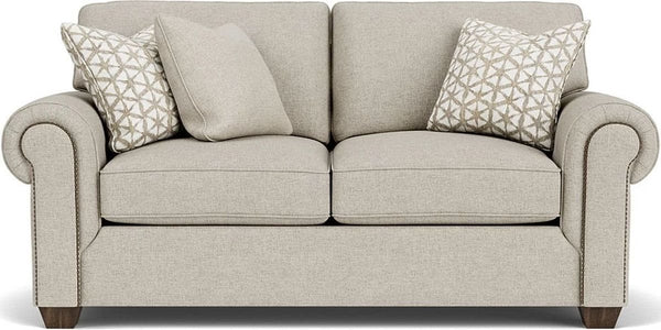 Flexsteel Carson Silver Driftwood Loveseat
