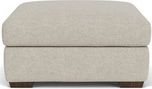 Flexsteel Collins Driftwood Square Cocktail Ottoman