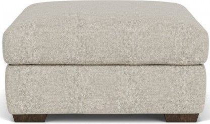 Flexsteel Collins Driftwood Square Cocktail Ottoman