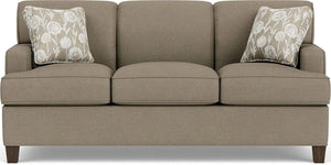 Flexsteel Dempsey Silver Graphite Sofa