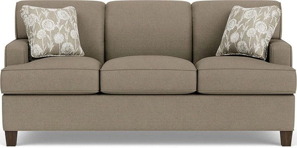Flexsteel Dempsey Silver Graphite Sofa