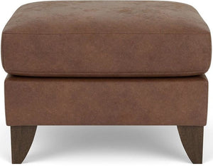 Flexsteel Jupiter Brown Silt Ottoman