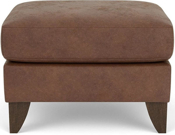 Flexsteel Jupiter Brown Silt Ottoman